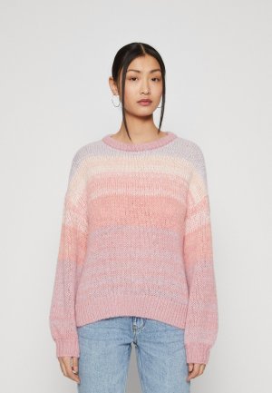 Вязаный свитер VICHOCA , цвет peach whip/pink tones VILA