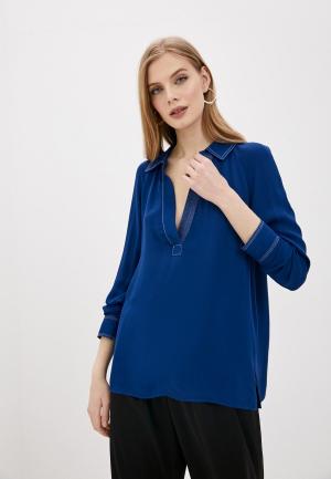 Блуза By Malene Birger OLIVIAA. Цвет: синий