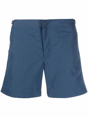 Side buckle-detail swim shorts Orlebar Brown. Цвет: синий