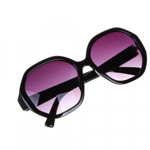 Солнцезащитные очки , черный, фиолетовый Galante. Цвет: черный