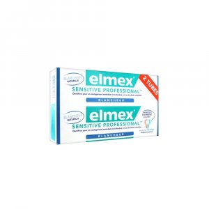 Профессиональная отбеливающая зубная паста Elmex Sensitive 2x75 мл