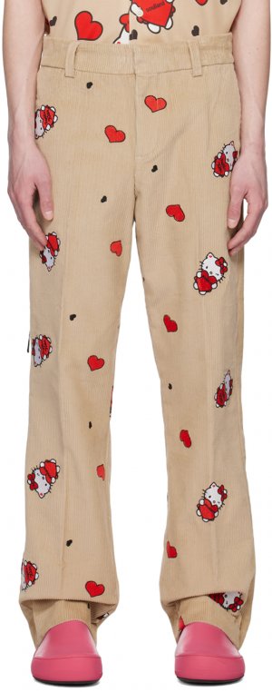 Бежевые брюки Hello Kitty Edition Everet Soulland