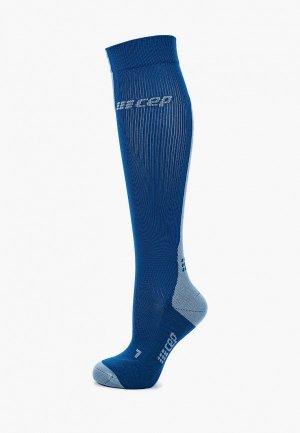 Компрессионные гольфы Cep Compression knee socks. Цвет: синий