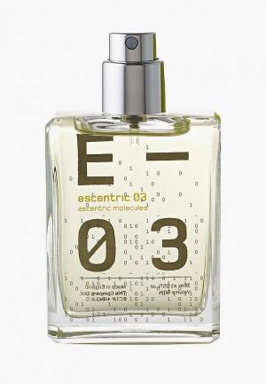 Туалетная вода Escentric Molecules 03 EDT 30 мл cased. Цвет: прозрачный