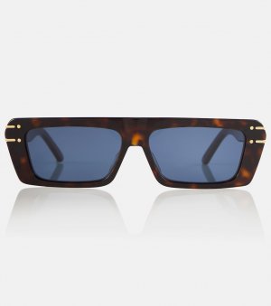Солнцезащитные очки DiorSignature S2U черепаховой расцветки , коричневый Dior Eyewear