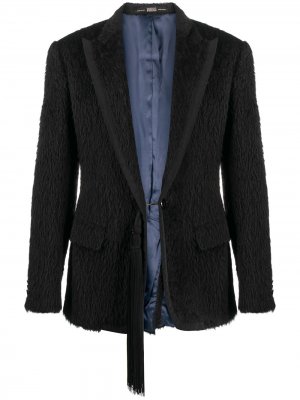 Однобортный пиджак 1990-х годов Gianfranco Ferré Pre-Owned. Цвет: черный