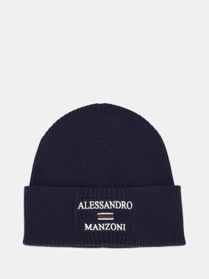 Шапки Alessandro Manzoni Yachting. Цвет: темно-синий