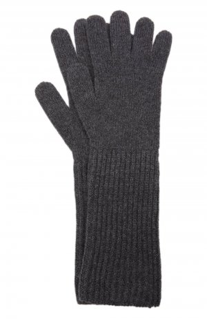 Кашемировые перчатки The Row. Цвет: серый