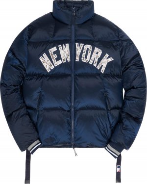 Пуховик For Major League Baseball New York Yankees Midi Puffer Jacket 'Navy', синий Kith