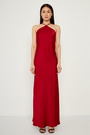 Платье Newness. Цвет: красный