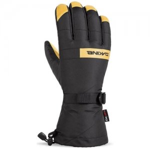 Перчатки Горные Dakine Nova Glove Black/Tan (Us:m). Цвет: черный/желтый