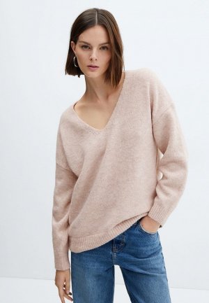 Пуловер Mango KIM. Цвет: розовый