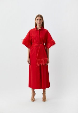 Платье Tegin. Цвет: красный