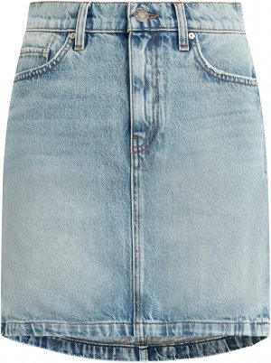Мини-юбка с изогнутым краем , цвет Sterling Hudson Jeans
