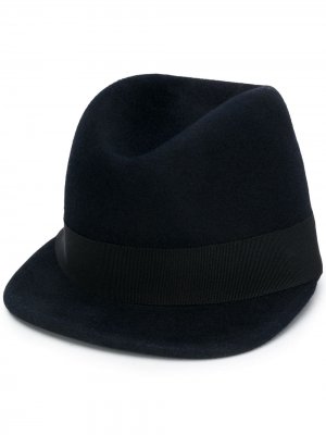 Шляпа с козырьком HENRIK VIBSKOV. Цвет: синий