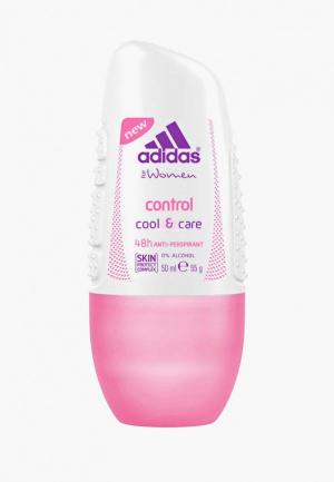 Дезодорант adidas Anti-perspirant Roll-Ons Female, 50 мл control. Цвет: прозрачный