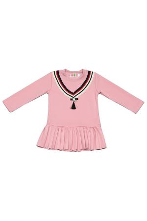 Платье Kidly. Цвет: розовый