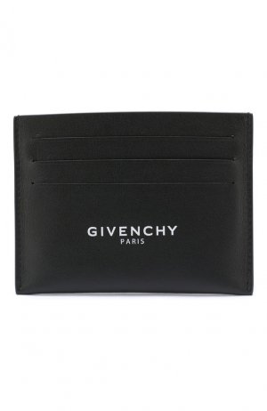 Кожаный чехол для кредитных карт Givenchy. Цвет: чёрный
