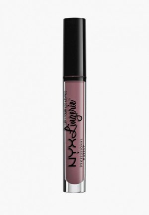 Помада Nyx Professional Makeup Lip Lingerie, оттенок 02, Embellishment, 4 мл. Цвет: розовый