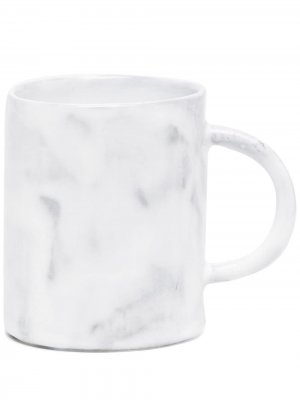 Кофейная кружка из керамики Off-White. Цвет: белый