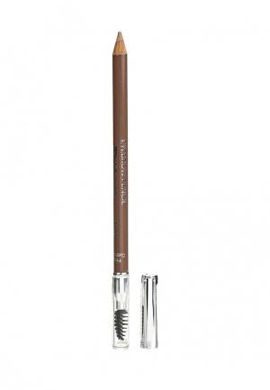 Карандаш для бровей Dilon тон 7101 с щёточкой ТЁМНО-КОРИЧНЕВЫЙ 1,3 гр.. Цвет: коричневый