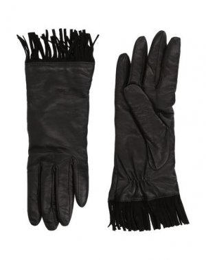 Перчатки ALPO. Цвет: черный