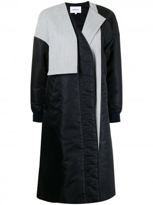 Пальто асимметричного кроя Enföld. Цвет: черный