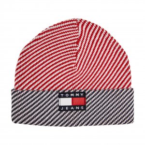 Шапка HERITAGE BEANIE JACQUARD TOMMY JEANS