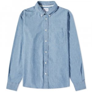 Рубашка из шамбре Algot, индиго Norse Projects
