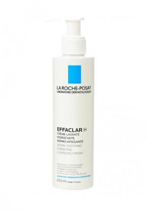 Гель для умывания La Roche-Posay EFFACLAR H очищающий проблемной кожи, пересушенной в результате медикаментозного лечения, 200 мл. Цвет: прозрачный