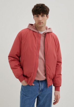 Куртка утепленная Finn Flare. Цвет: розовый