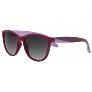 Солнцезащитные очки SKECHERS, кошачий глаз, оправа: пластик, с защитой от УФ, для женщин, красный Skechers. Цвет: красный