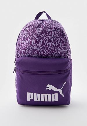 Рюкзак PUMA Phase AOP Backpack Purple Pop-Orien. Цвет: фуксия