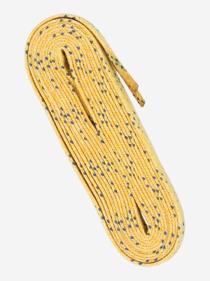 Шнурки для коньков , Желтый, размер 244 Bauer. Цвет: желтый