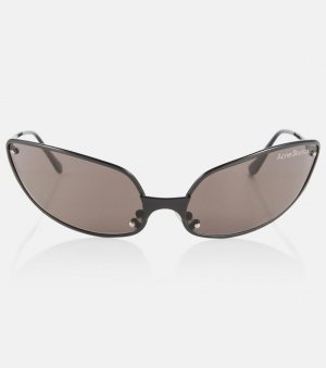 Солнцезащитные очки «кошачий глаз» , черный Acne Studios