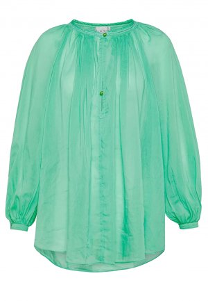 Блуза FORTE. Цвет: зеленый