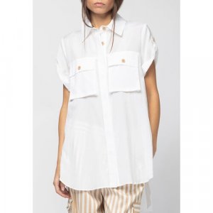 Рубашка , размер 34, белый Max & Moi. Цвет: белый