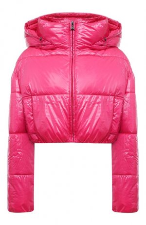 Утепленная куртка Patrizia Pepe. Цвет: розовый