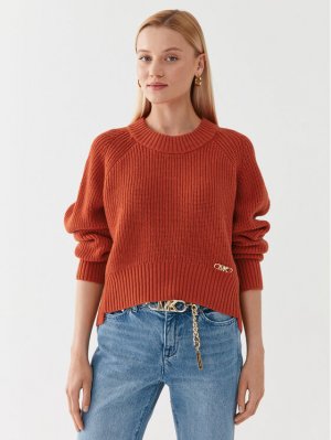 Пуловер свободного кроя Michael Kors, оранжевый Kors