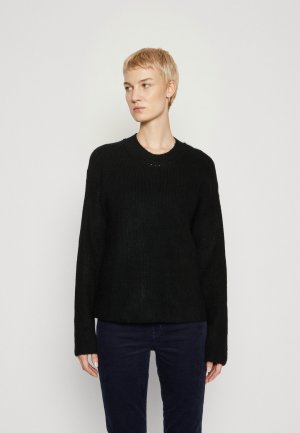 Вязаный свитер FOREVERCOZY CREW Gap, цвет true black GAP