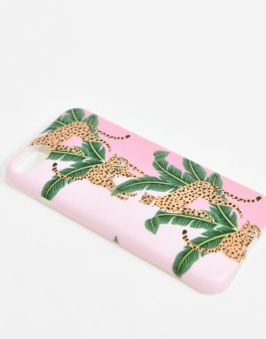 Чехол для iPhone с принтом леопардов -Многоцветный Coconut Lane