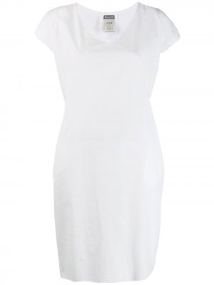 Расклешенное платье с короткими рукавами Kristensen Du Nord. Цвет: белый