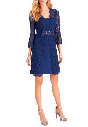 Платье LUISA SPAGNOLI. Цвет: синий