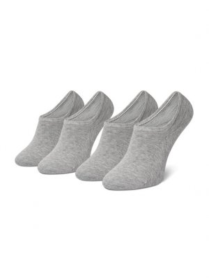 Комплект из 2 женских низких носков , серый Tommy Hilfiger