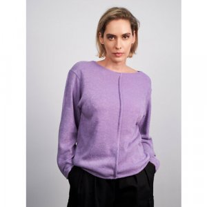 Джемпер , размер S, фиолетовый Модный Дом Виктории Тишиной. Цвет: фиолетовый