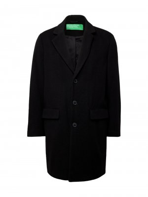 Межсезонное пальто , черный United Colors Of Benetton