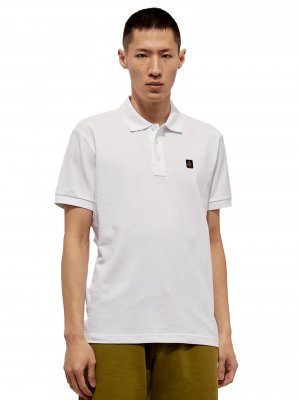 Рубашка-поло Kurt из хлопка, белый Refrigiwear