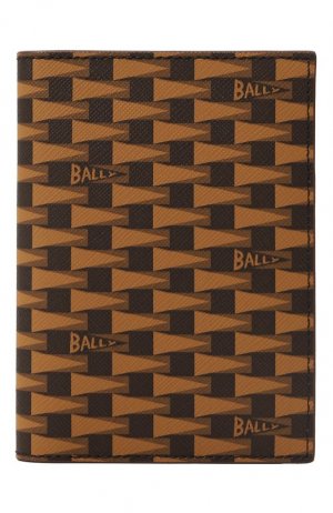 Обложка для паспорта Bally. Цвет: коричневый