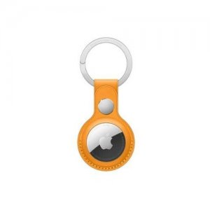 Брелок-подвеска для AirTag Leather Key Ring Золотой апельсин MM083ZM/A Apple