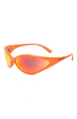 Солнцезащитные очки Balenciaga. Цвет: оранжевый
